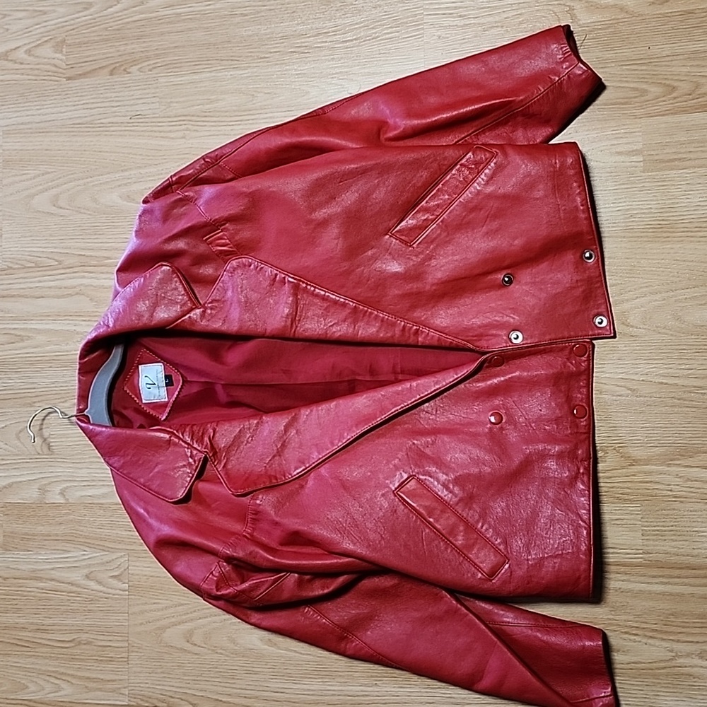 Leather jacket